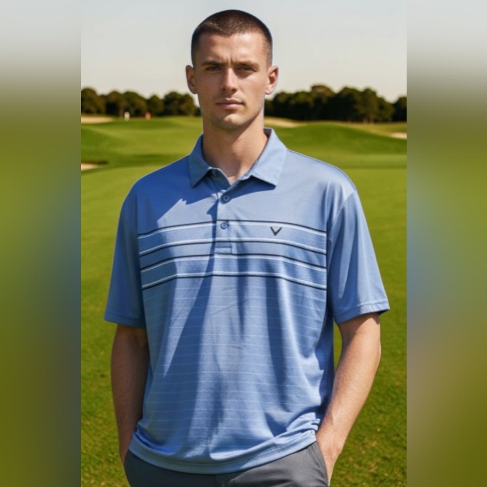 Callaway Men's Size XL Opti Dri Golf Polo Shirt Course Greens Fairways